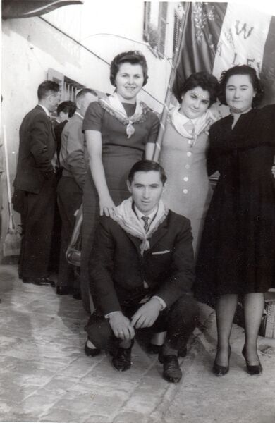 Foto di gruppo della famiglia